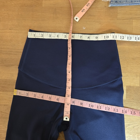 Fanka Body Sculpt Leggings (Reversible Wear) Navy Blue Lift N Curve S - Picture 13 of 15